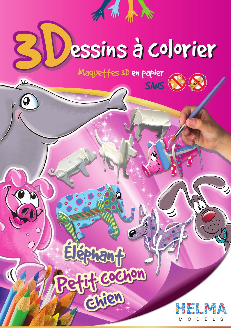 Éléphant, Petit Cochon et Chien